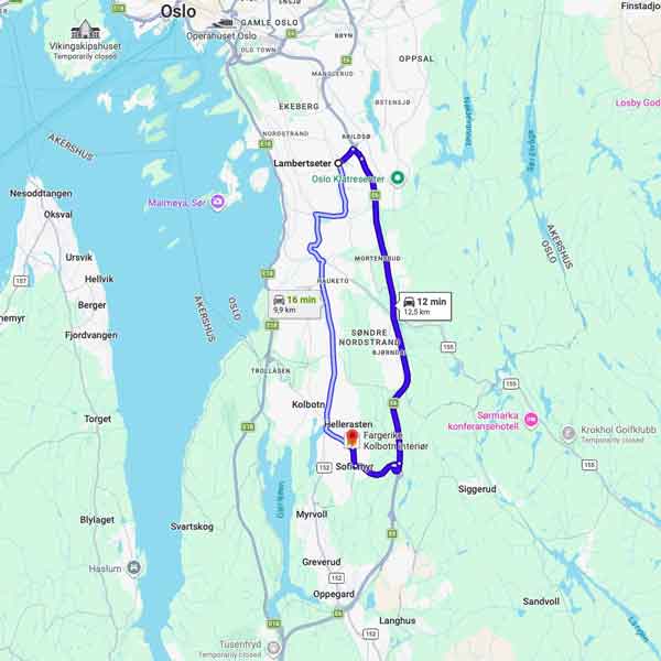 Tannlege nær meg i Lambertseter - Kart bil veibeskrivelse - Kolbotn Tannklinikk